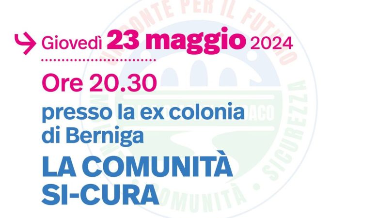 Giovedì 23 maggio – LA COMUNITÀ SI-CURA